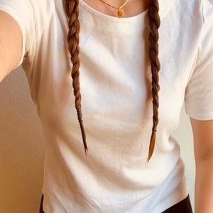 Talbots 100% Cotton Tee Size MP Minimalist Capsule Wardrobe Basic